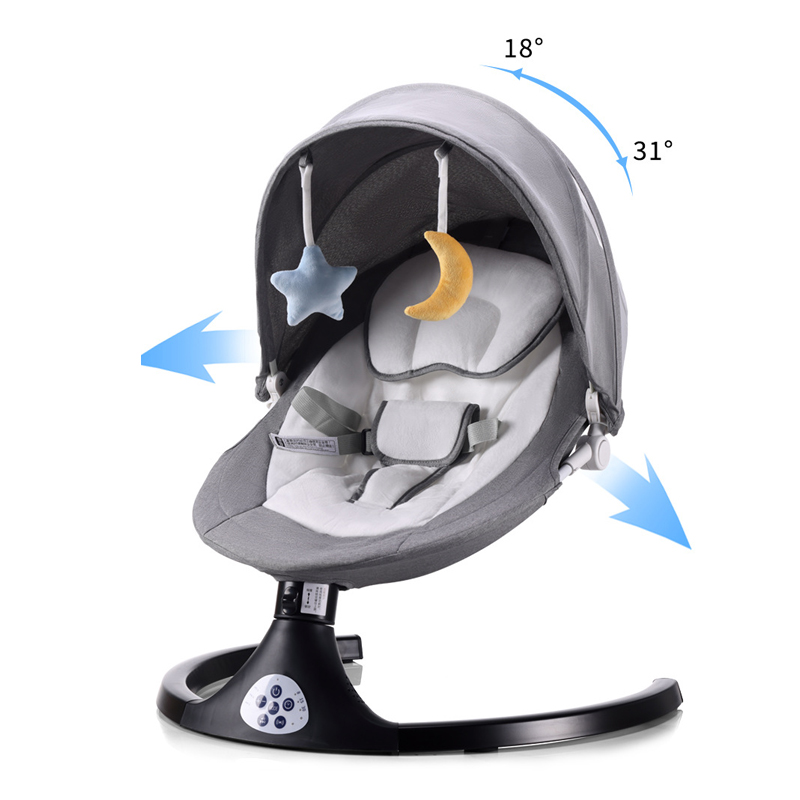 Baby Electric Rocking Chair Newborns Sleeping Cradle Child comfort cha babylaux