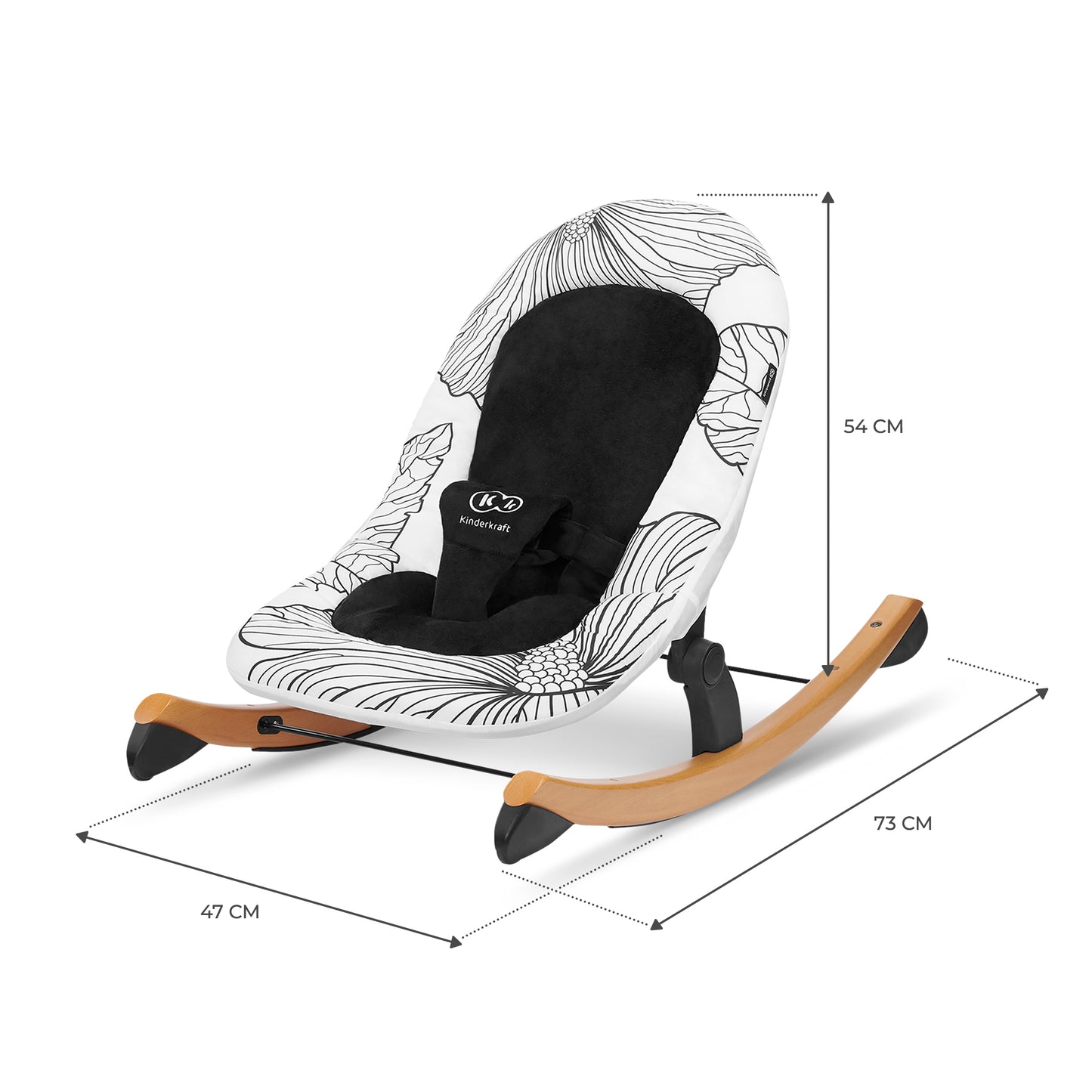 Kinderkraft Finio Bouncer With Rocking Function