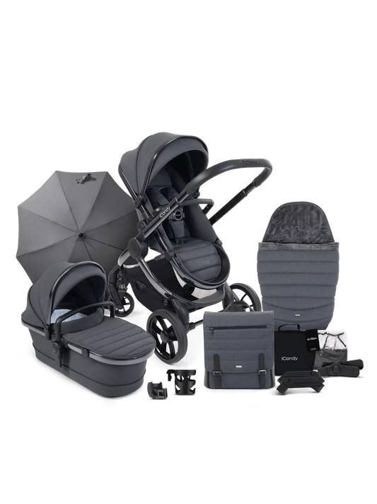 Peach 7 Pushchair and Carrycot - Complete Bundle