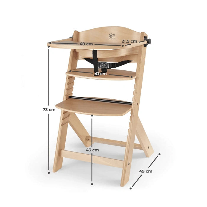 Kinderkraft ENOCK Kinderkraft 3-in-1 high chair with cushion