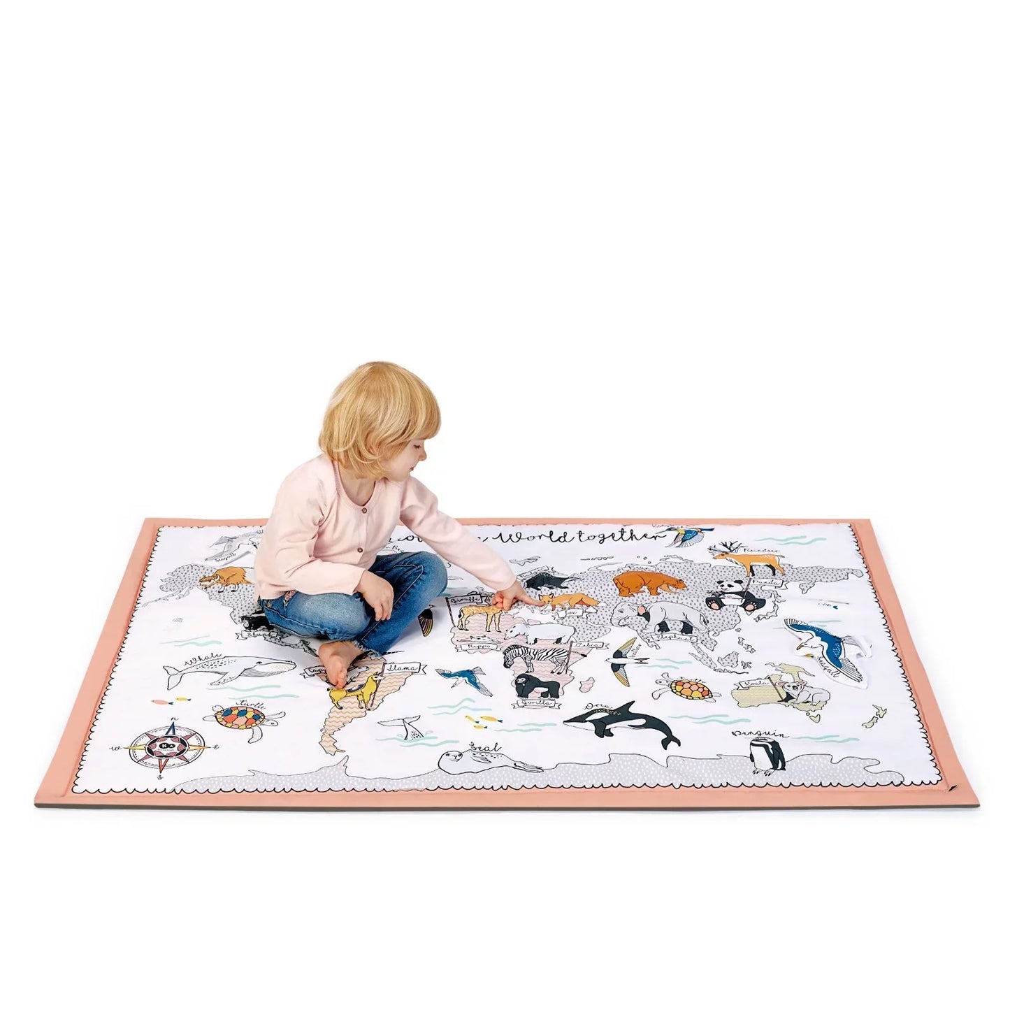 Kinderkraft Tippy 3-In-1 Educational Mat