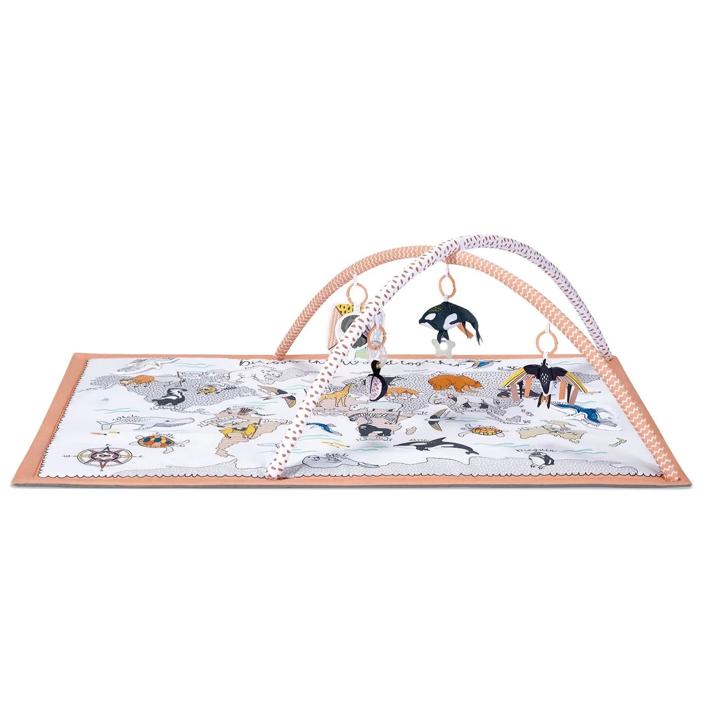 Kinderkraft Tippy 3-In-1 Educational Mat