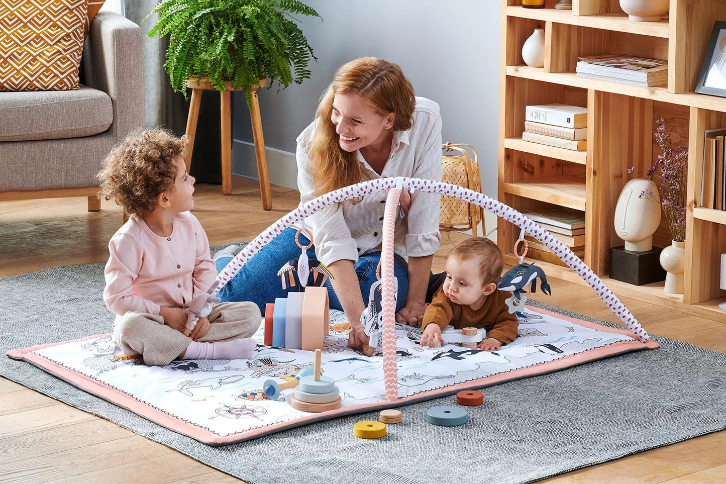 Kinderkraft Tippy 3-In-1 Educational Mat