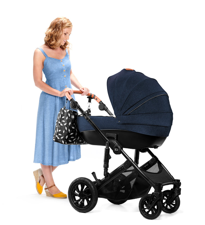 Kinderkraft Prime- 2-in-1 multifunctional deep stroller + bag with handles + changing table