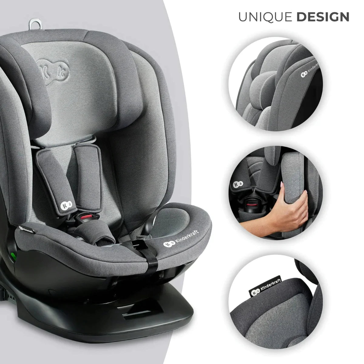 Kinderkraft Xpedition Swivel Car Seat 0-36 Kg