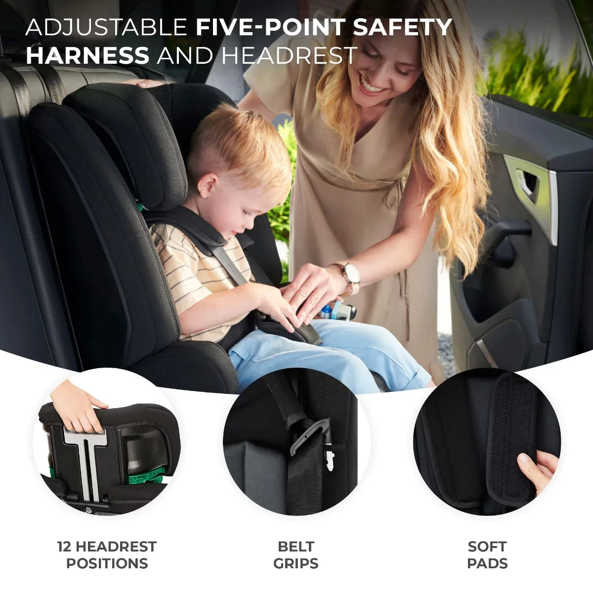 Kinderkraft Safety Fix 2 I-Size 76-150 Cm Car Seat