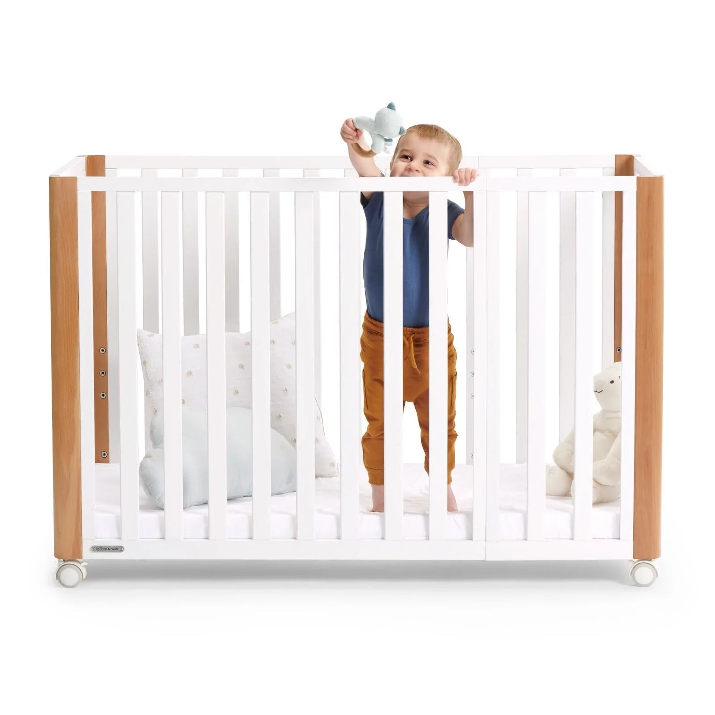 wooden cot