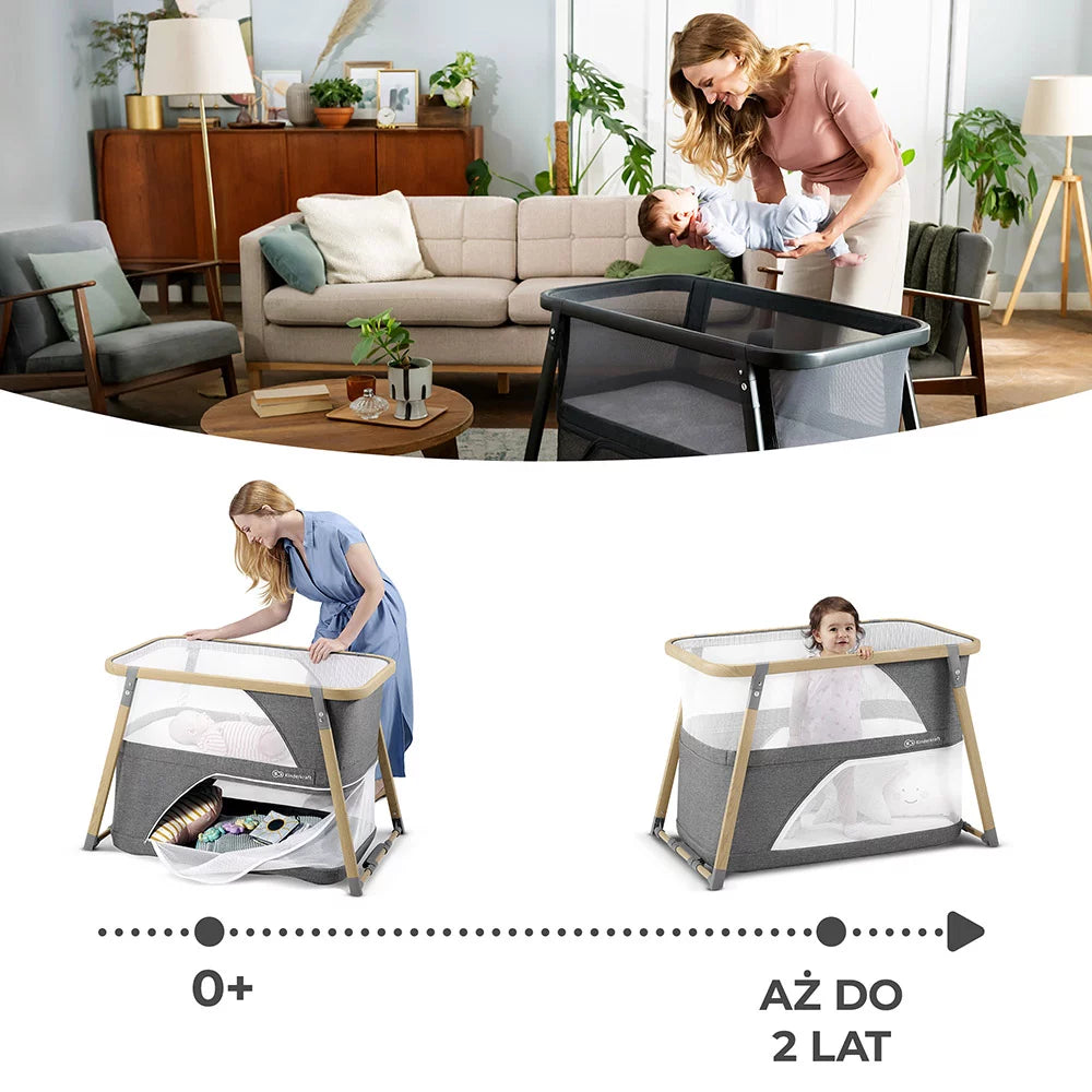 Kinderkraft Sofi 4-in-1 baby cot