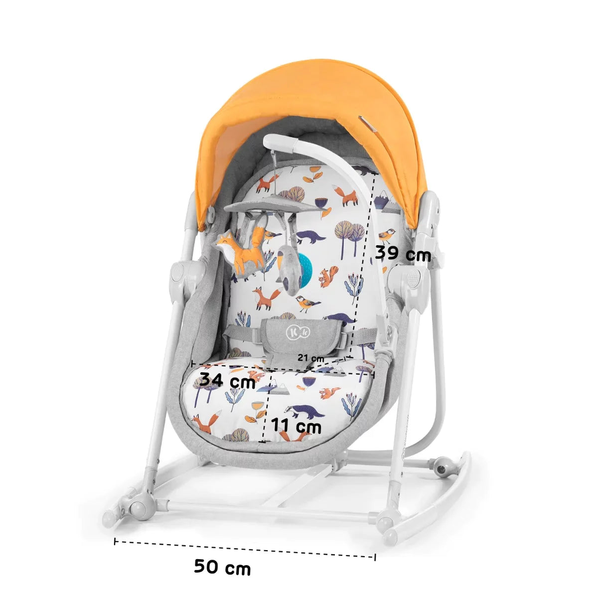 Kinderkraft UNIMO 5-In-1 Bouncer-Rocker