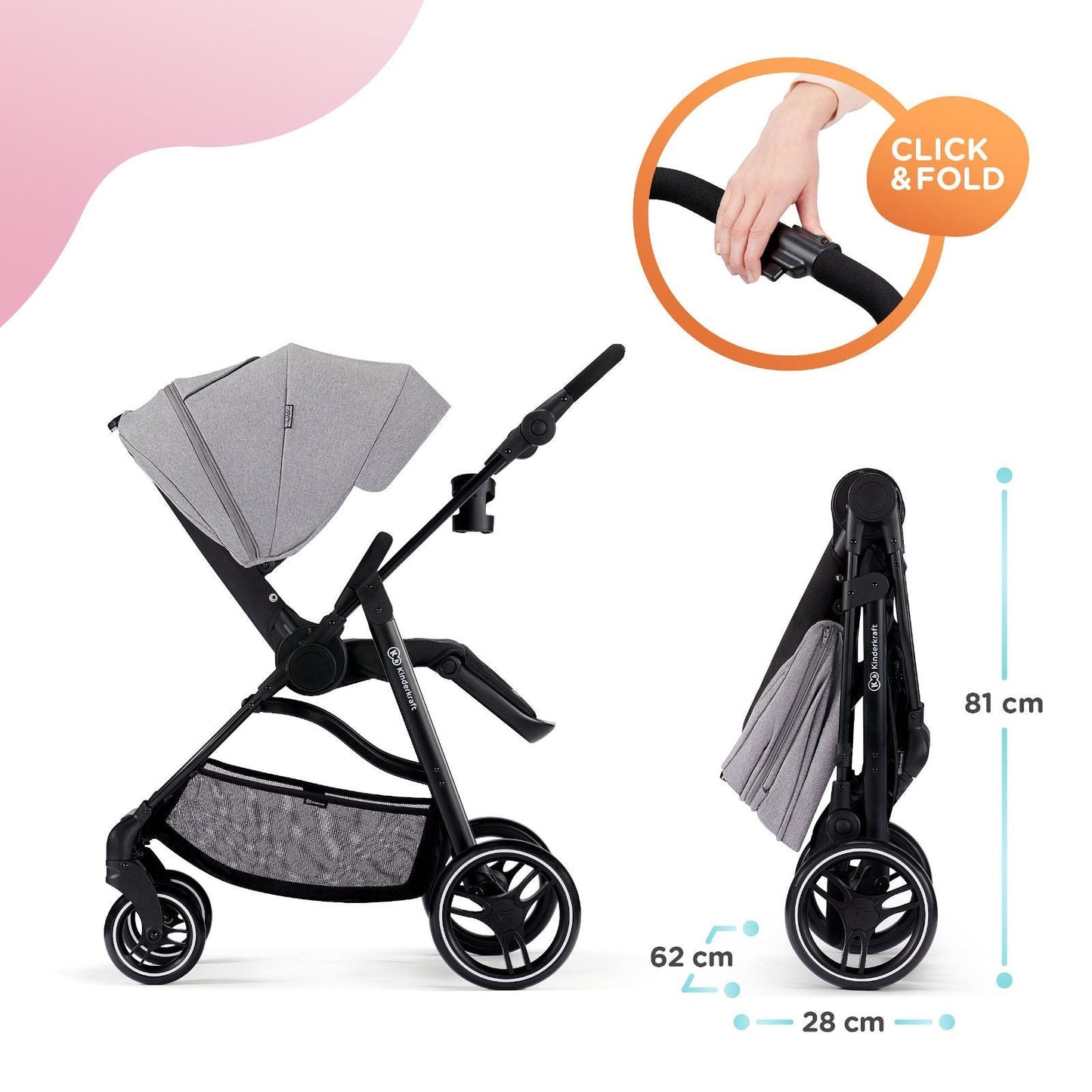 Kinderkraft Vesto Stroller