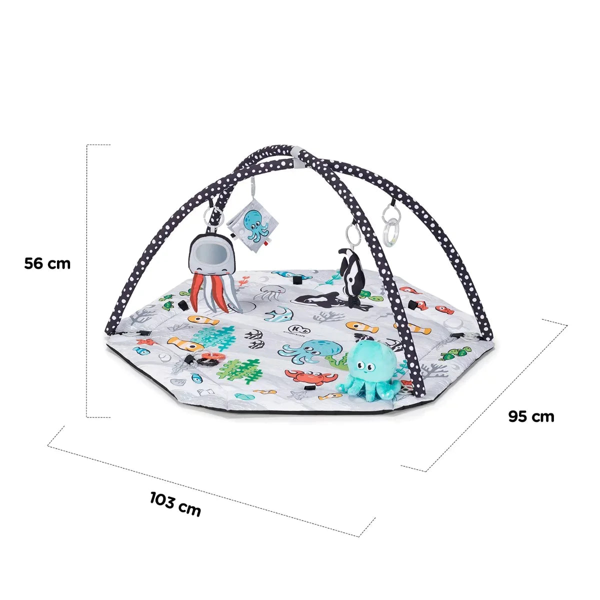 Kinderkraft Sea Land Educational Mat