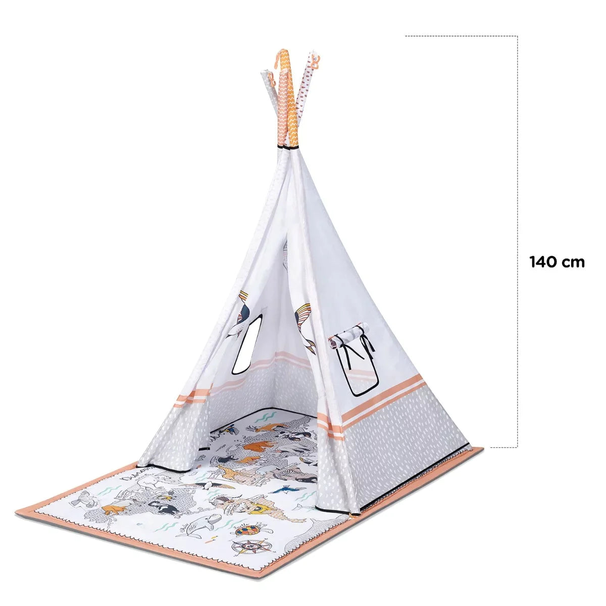 Kinderkraft Tippy 3-In-1 Educational Mat