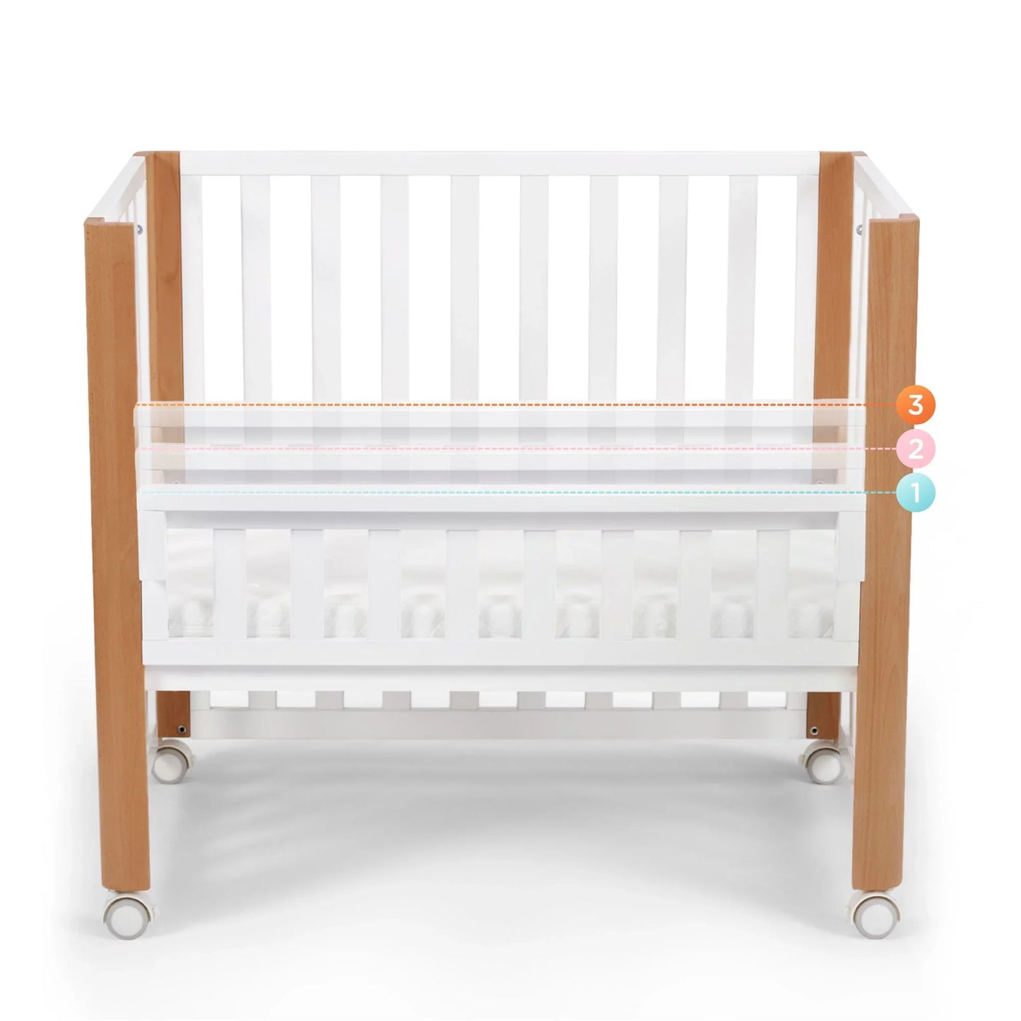 wooden cot