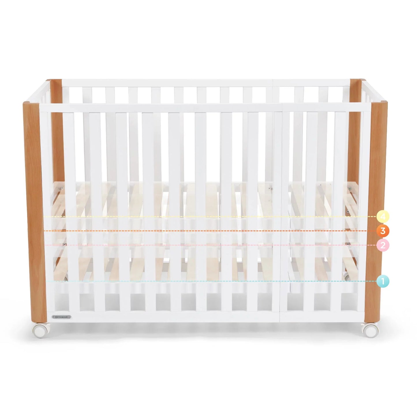 wooden cot