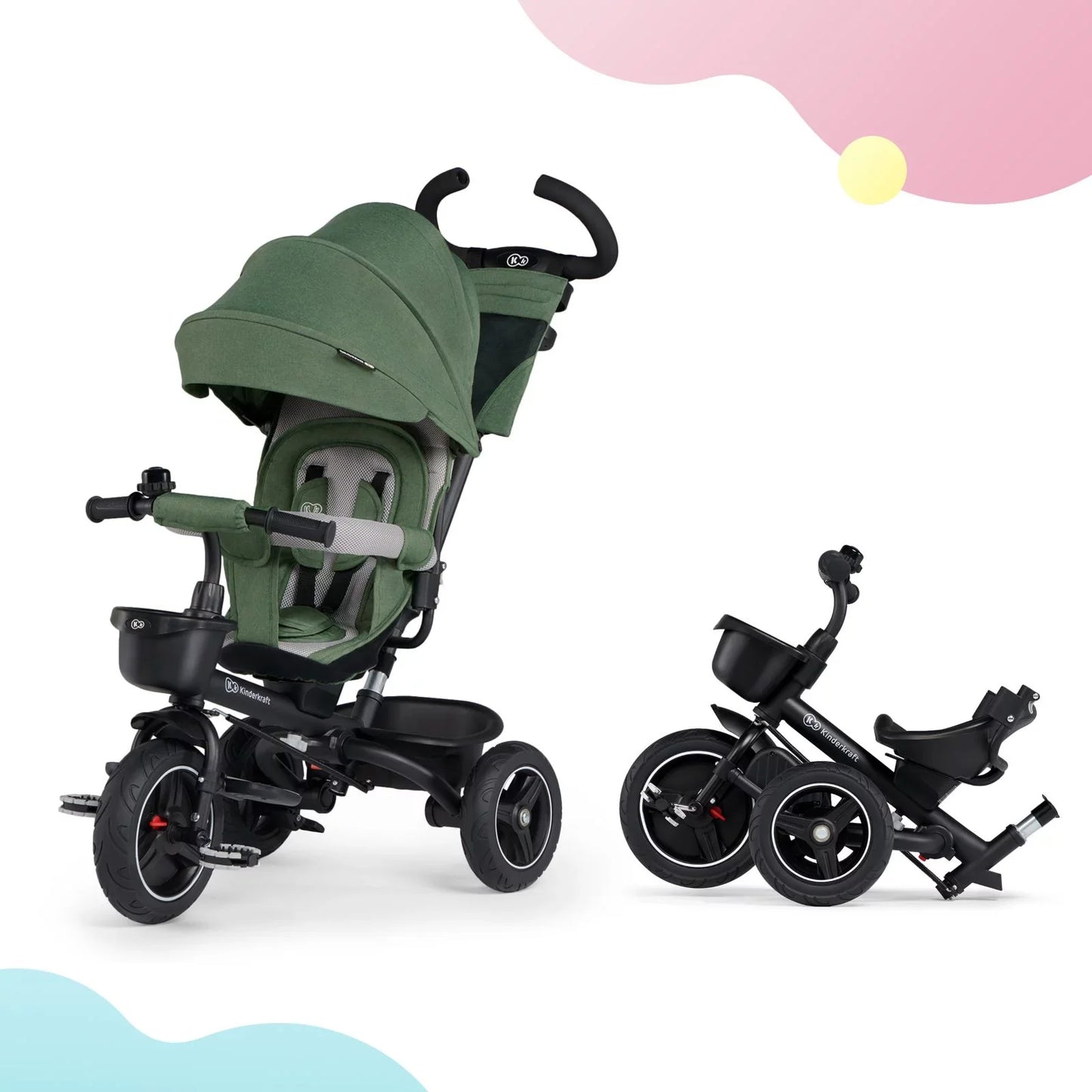 Kinderkraft Spinstep 5-In-1 Tricycle