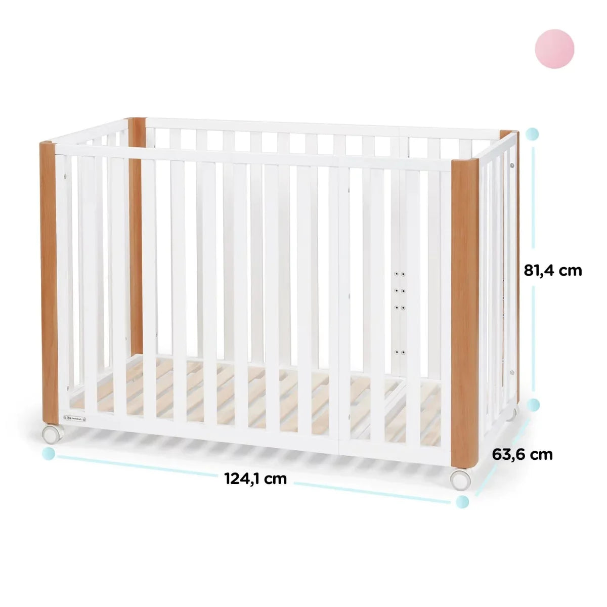 wooden cot