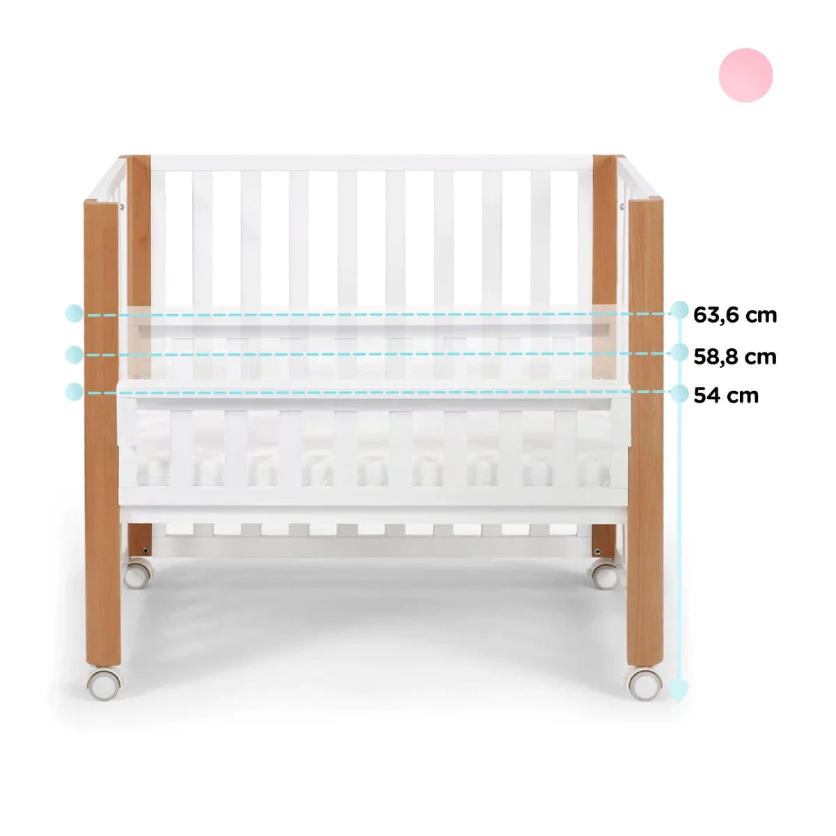 wooden cot