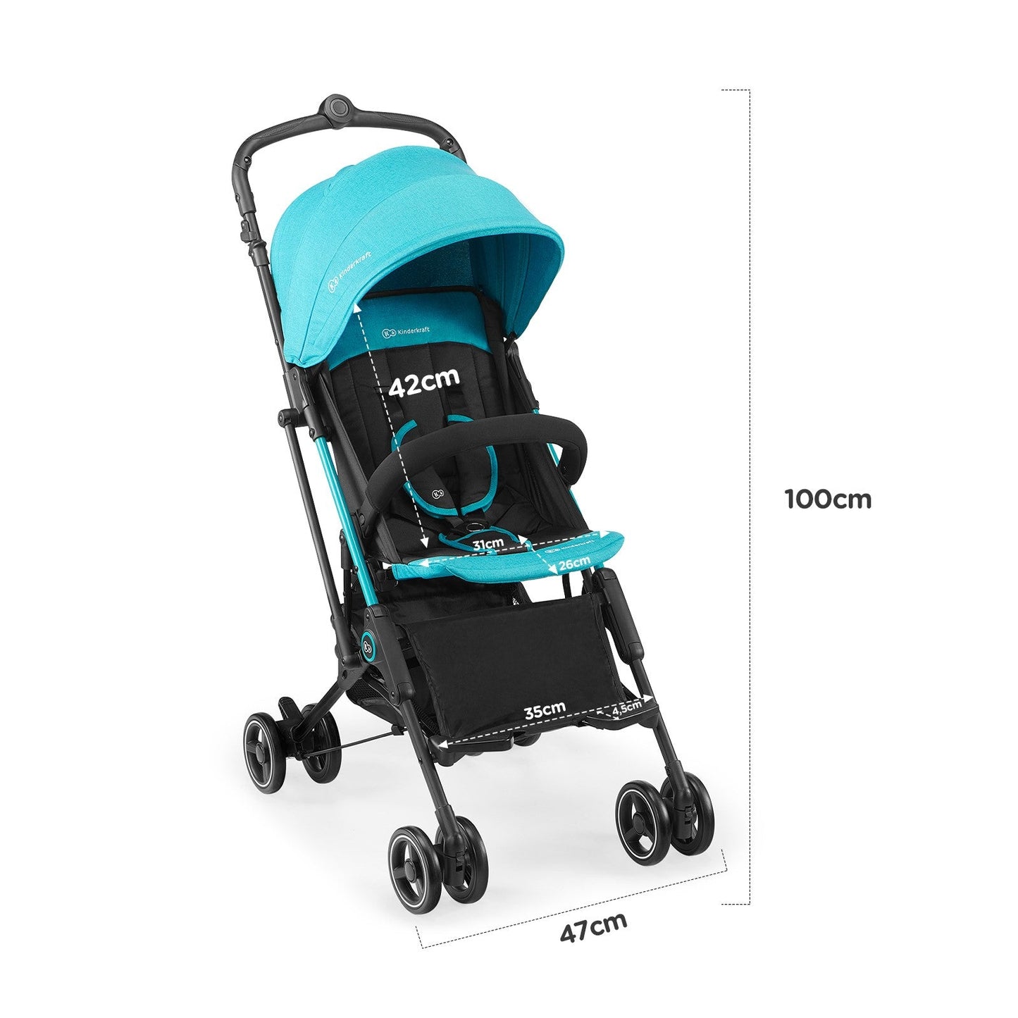 Kinderkraft MINI DOT – Pocket stroller