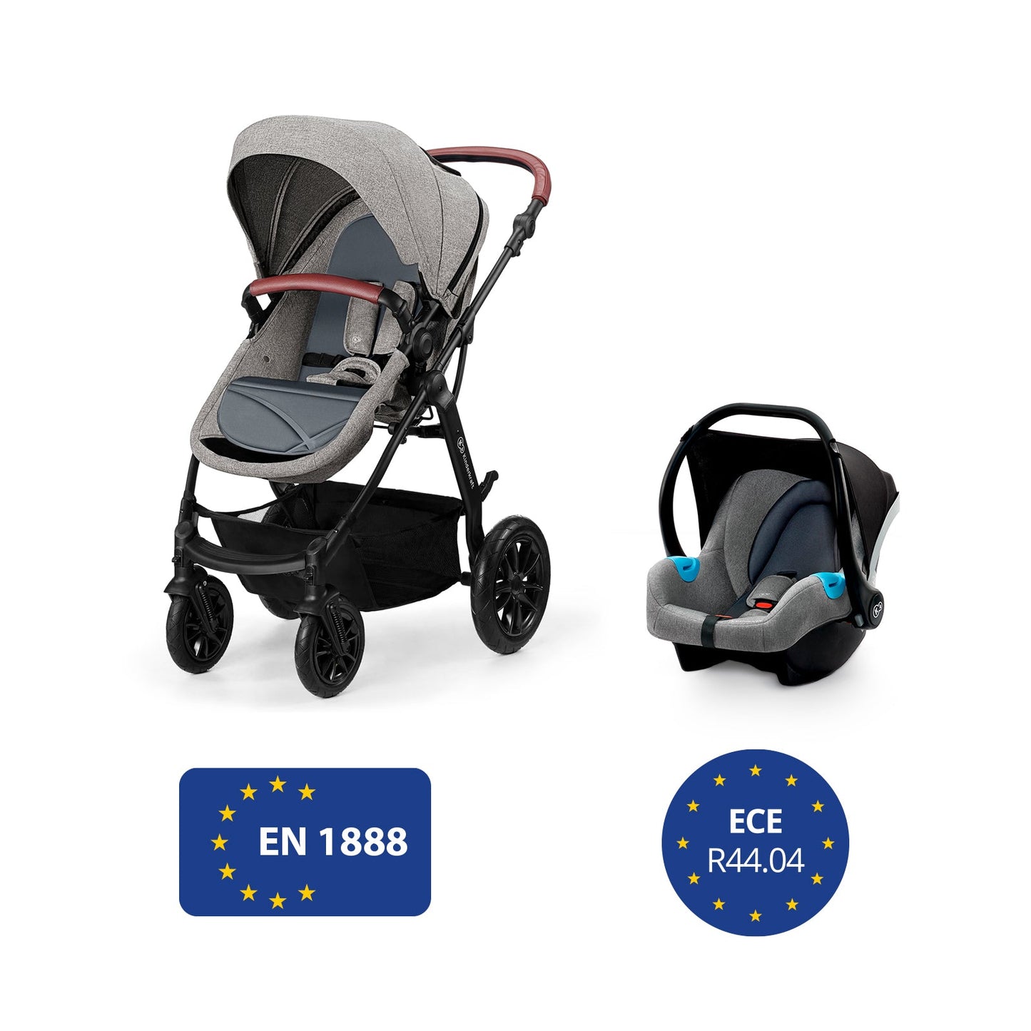 Kinderkraft Xmoov 3-In-1 Travel System Pushchair