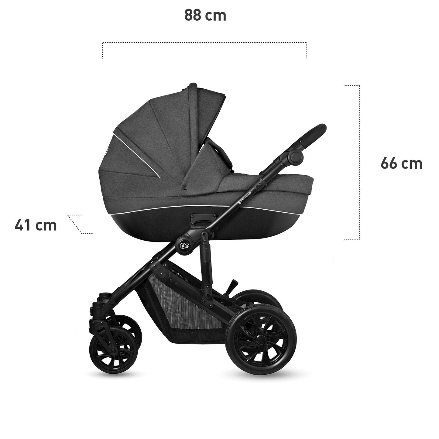 Kinderkraft Prime Lite 2 in 1 travel system