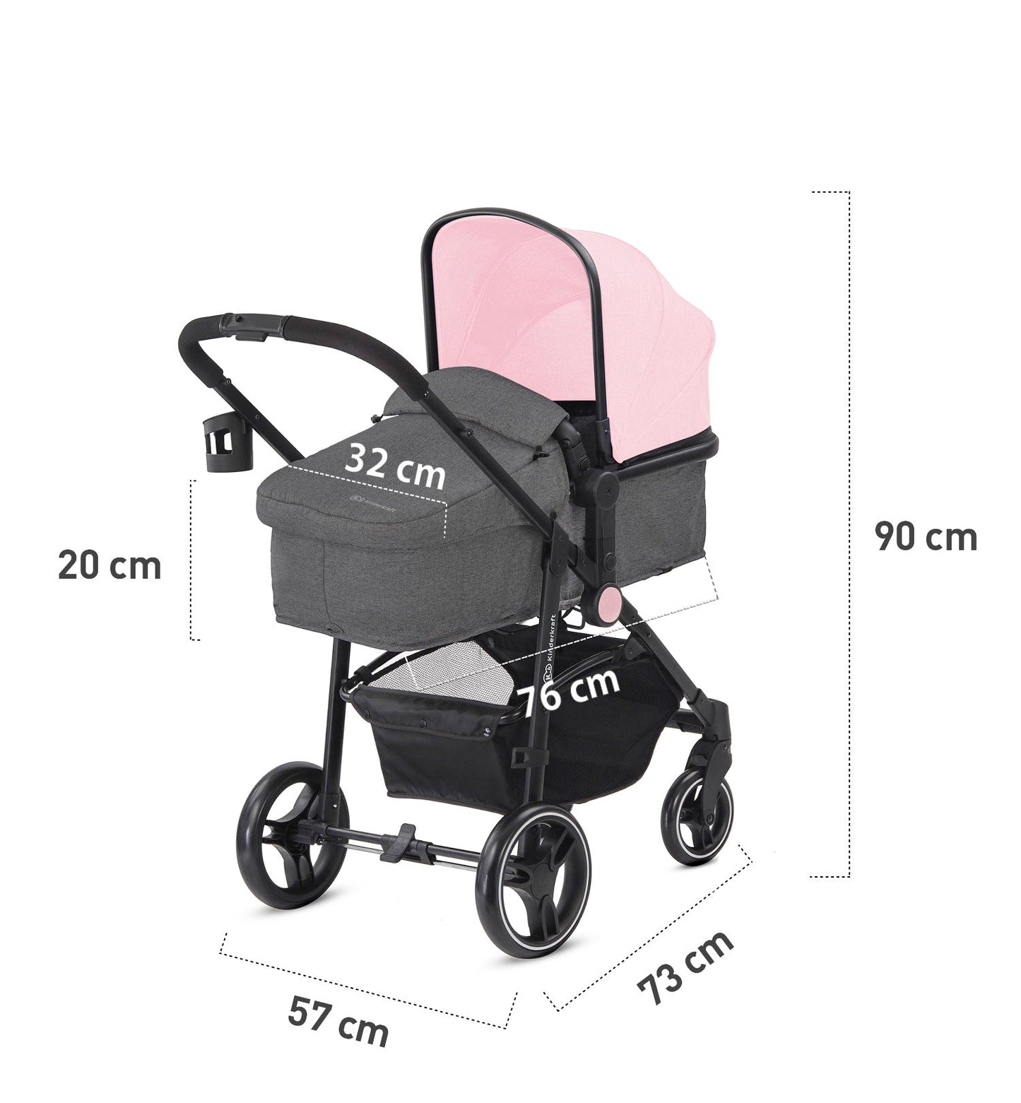 Kinderkraft 3-In-1 Pushchair