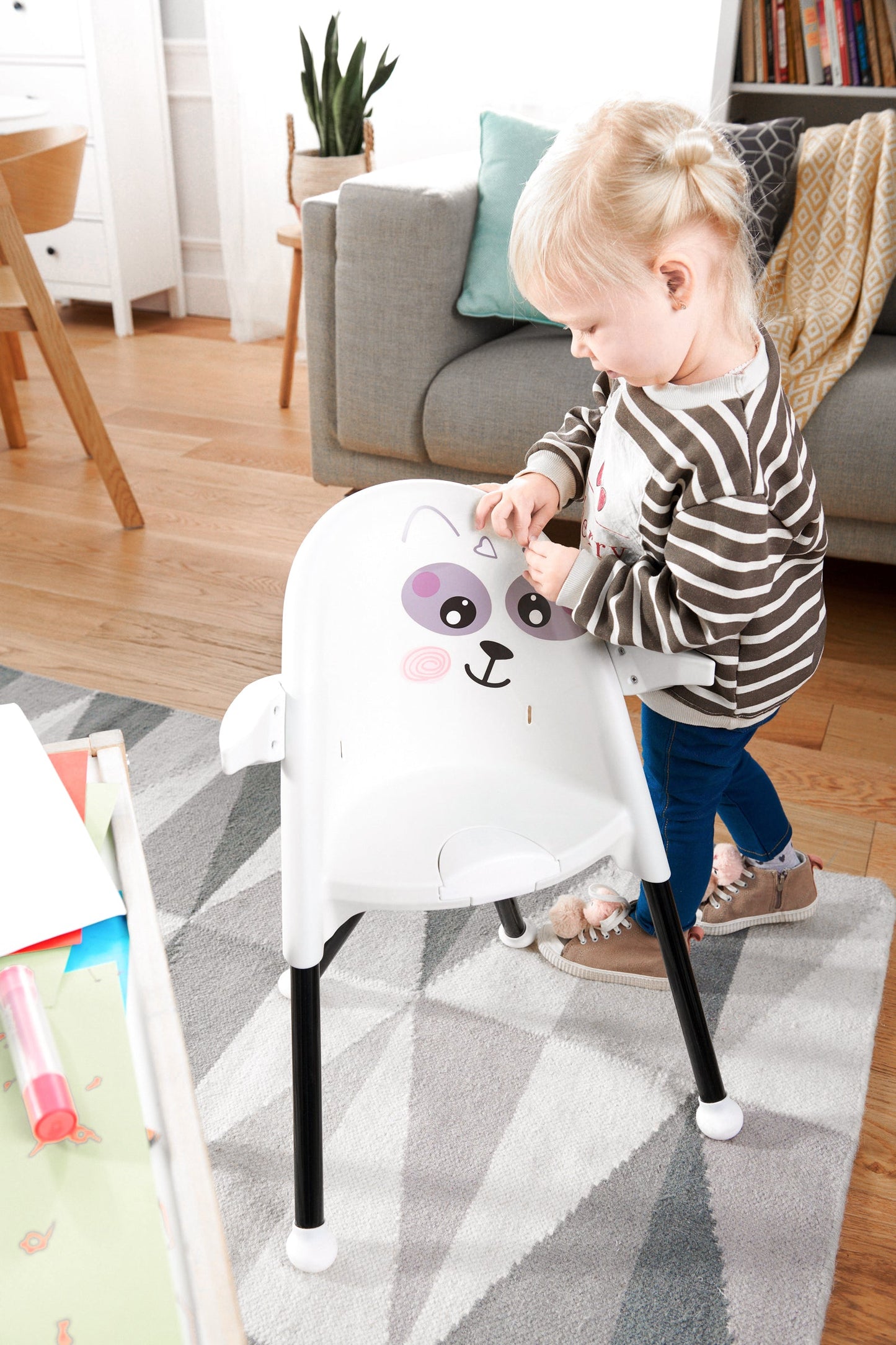 Kinderkraft Pini 2-In-1 High Chair