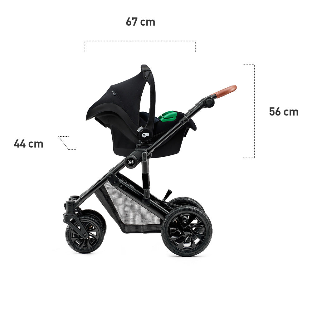 Kinderkraft  Prime Baby Stroller 3-in-1