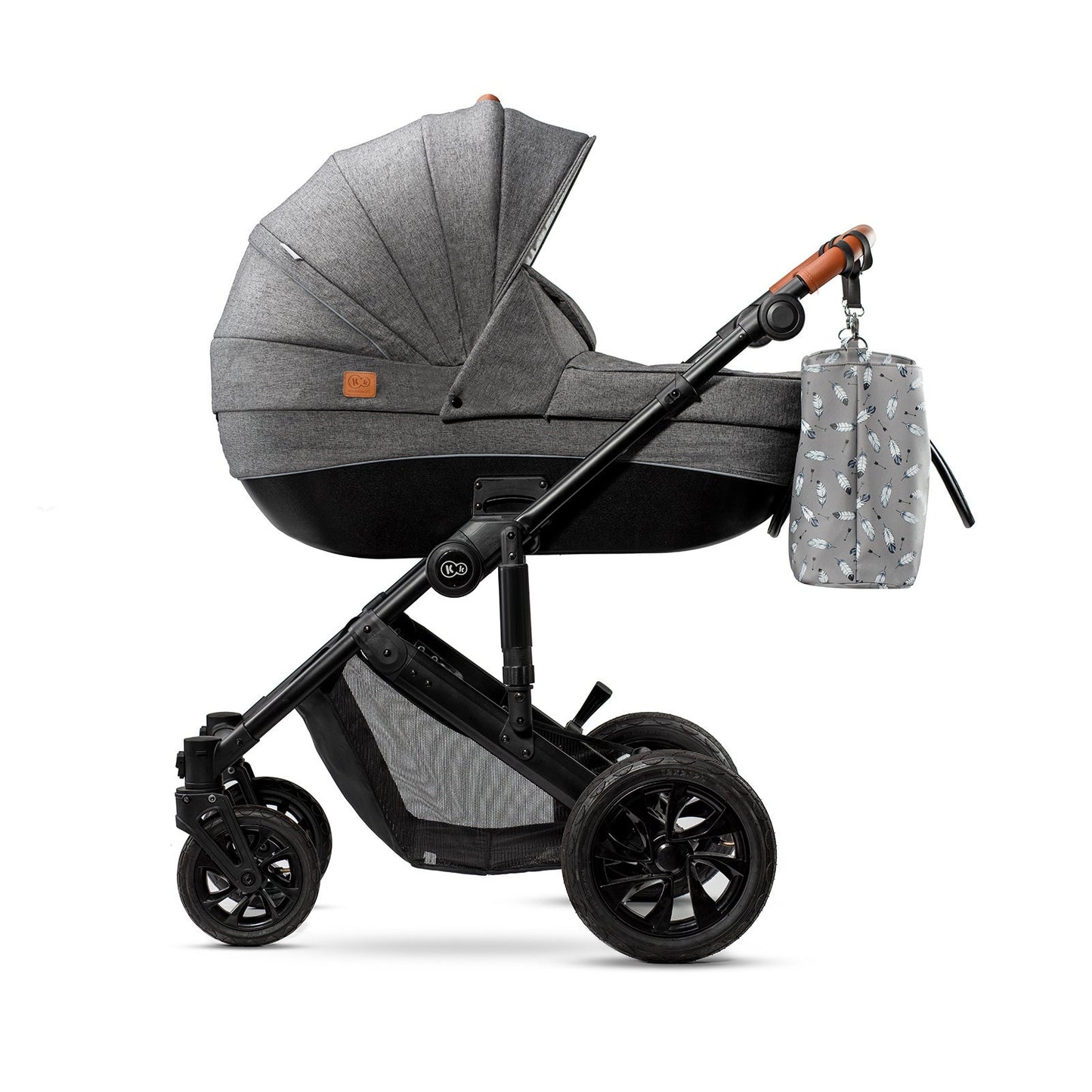 Kinderkraft Prime- 2-in-1 multifunctional deep stroller + bag with handles + changing table