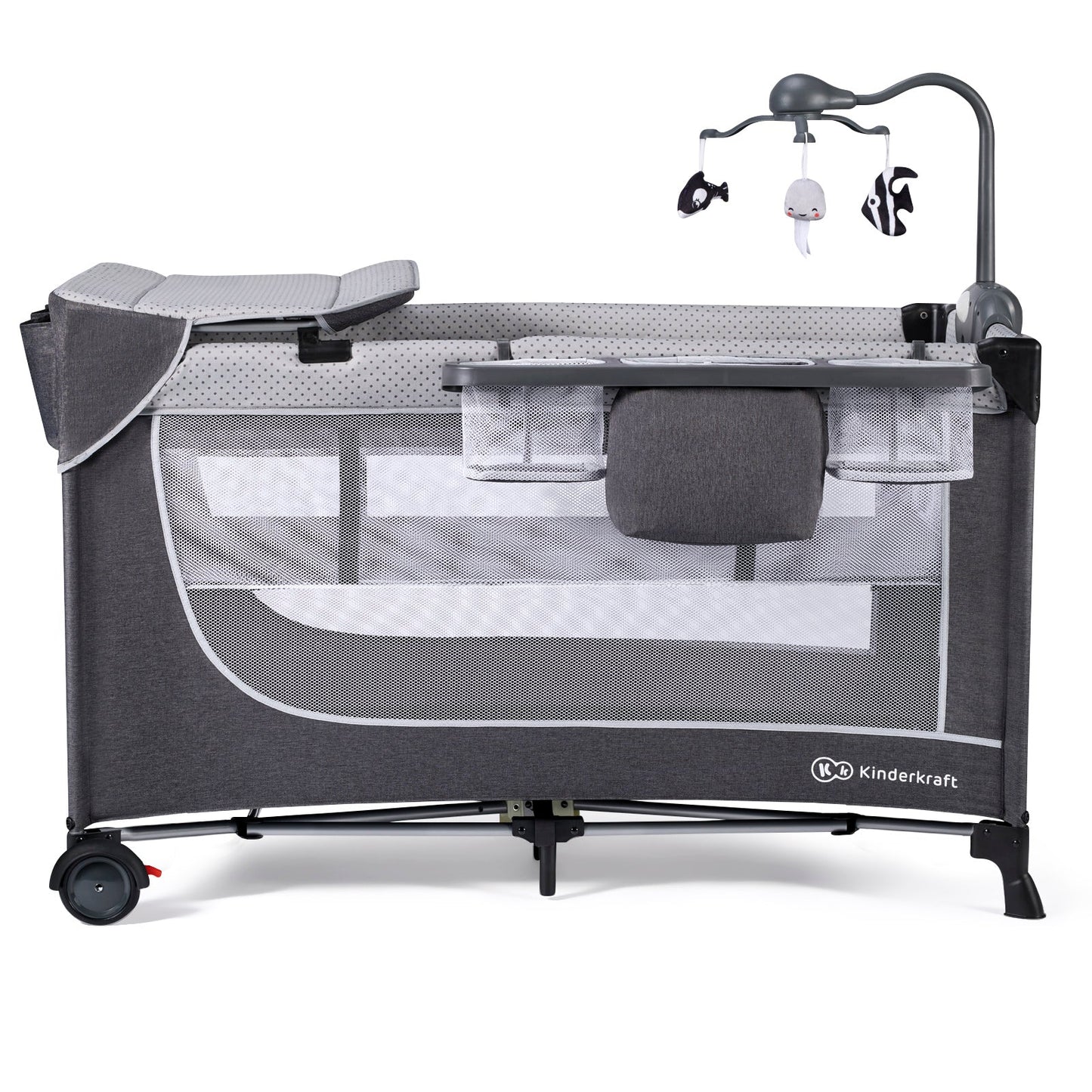 Kinderkraft Leody Travel Cot With Accessories