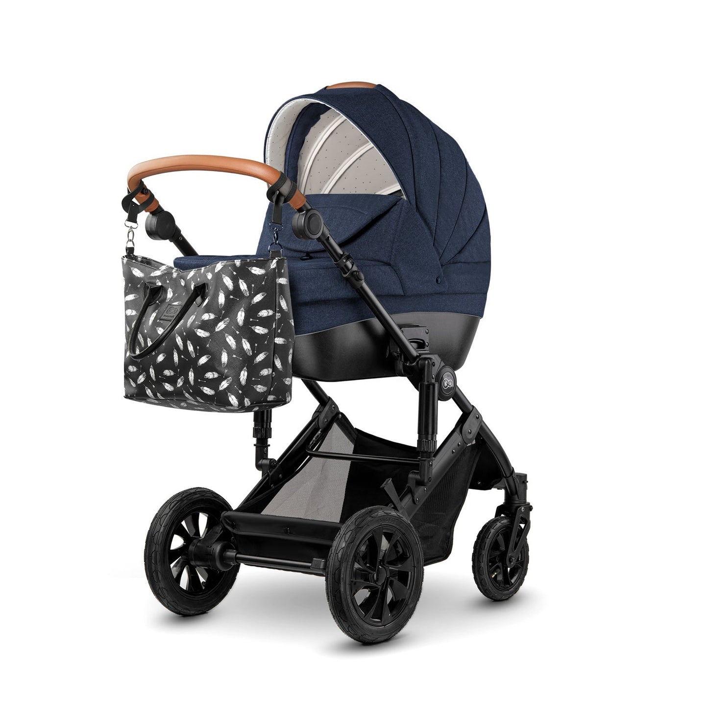 Kinderkraft Prime- 2-in-1 multifunctional deep stroller + bag with handles + changing table