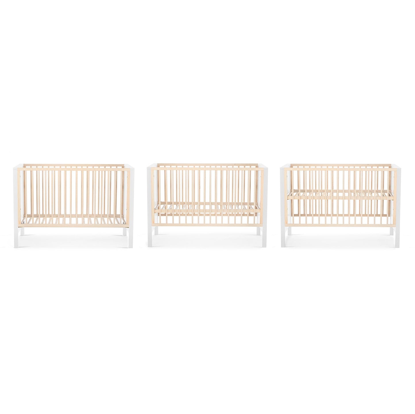 Kinderkraft MIA wooden cot