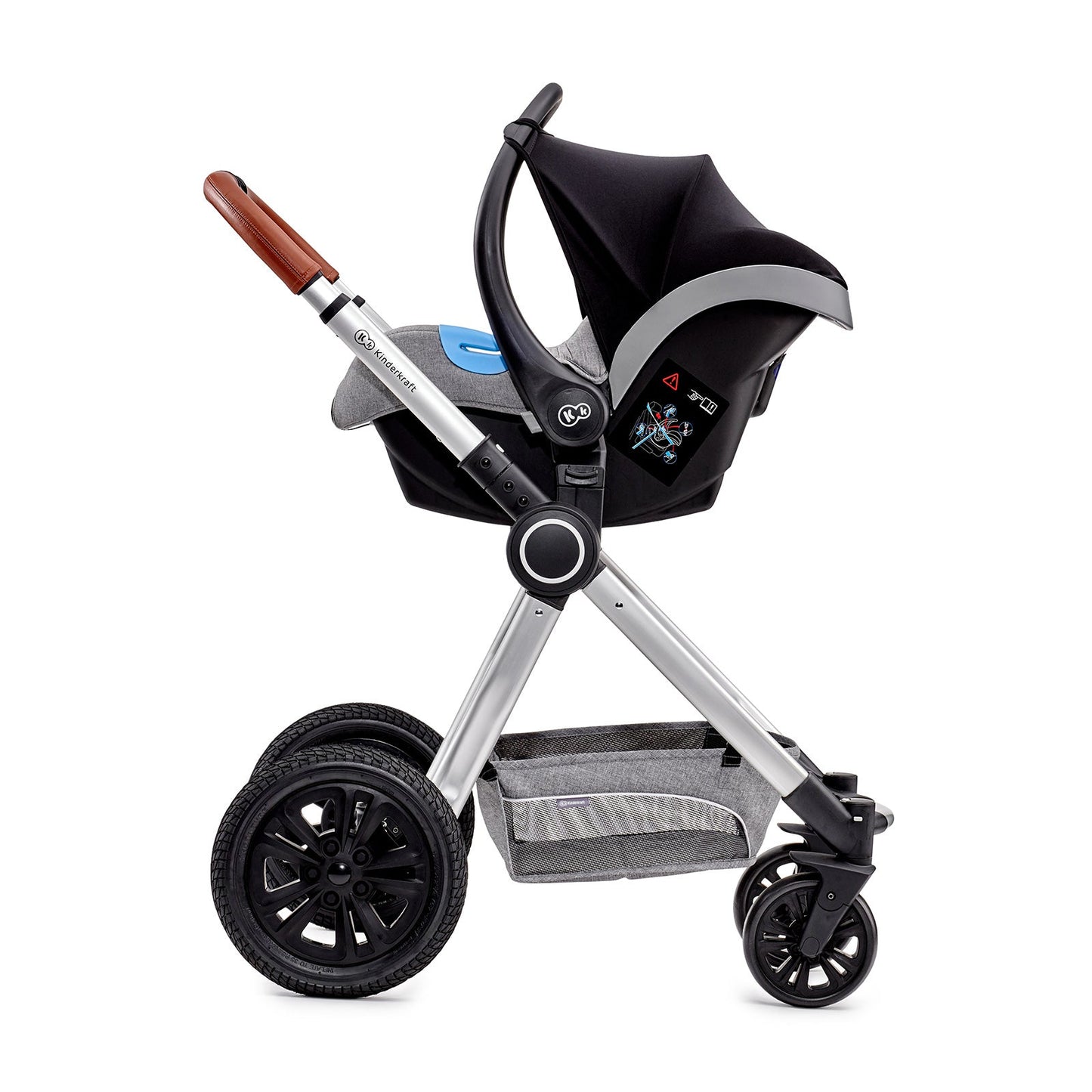 Kinderkraft Veo 3-In-1 Multi-Functional Pushchair