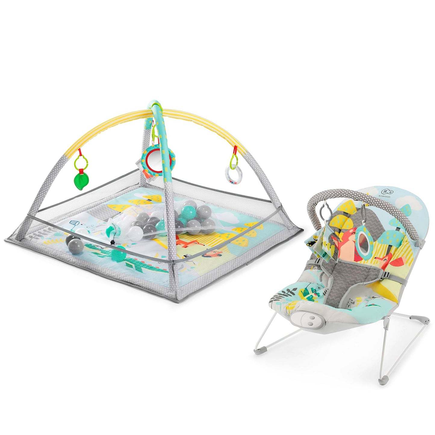 Kinderkraft MILYFUN rocker, swing