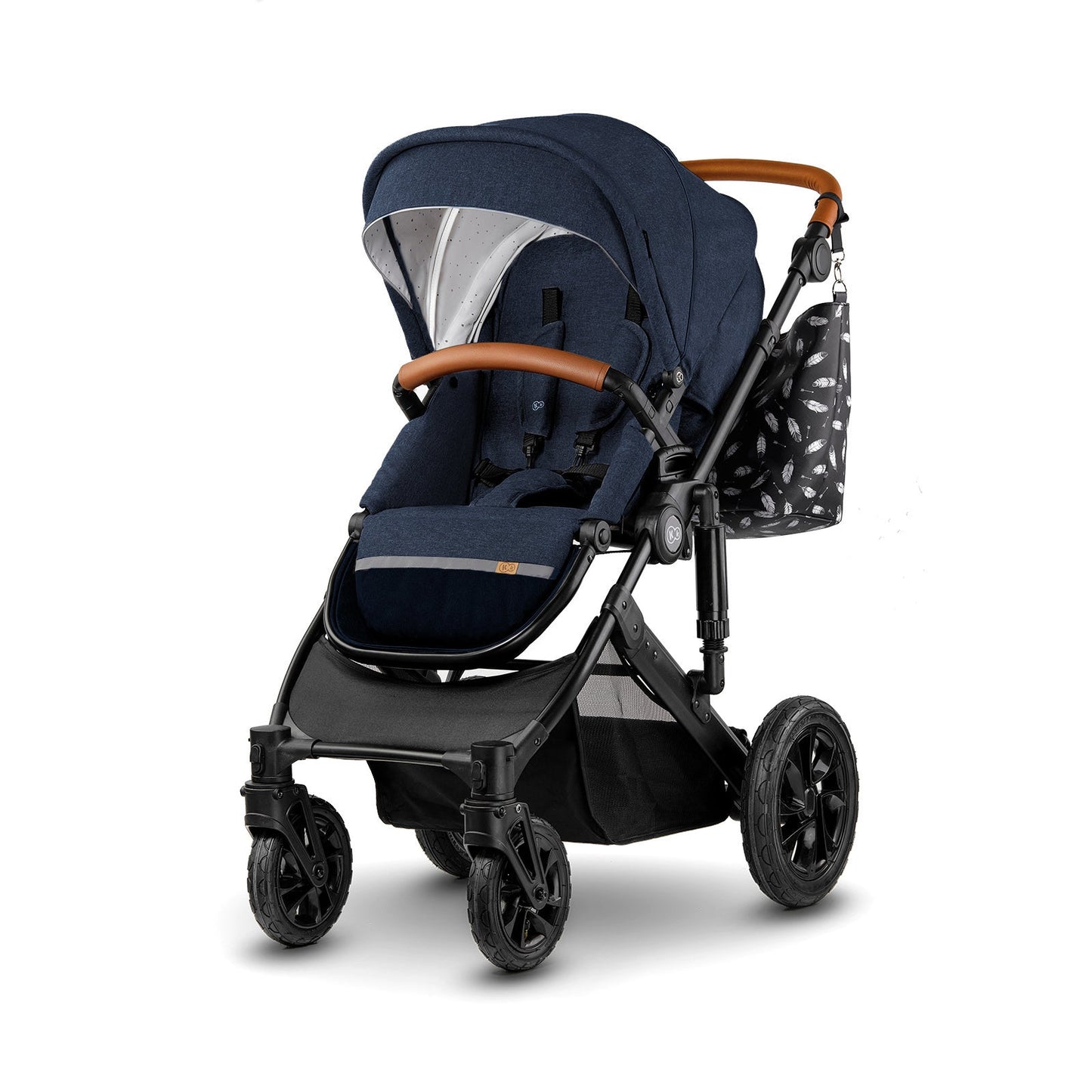 Kinderkraft Prime- 2-in-1 multifunctional deep stroller + bag with handles + changing table