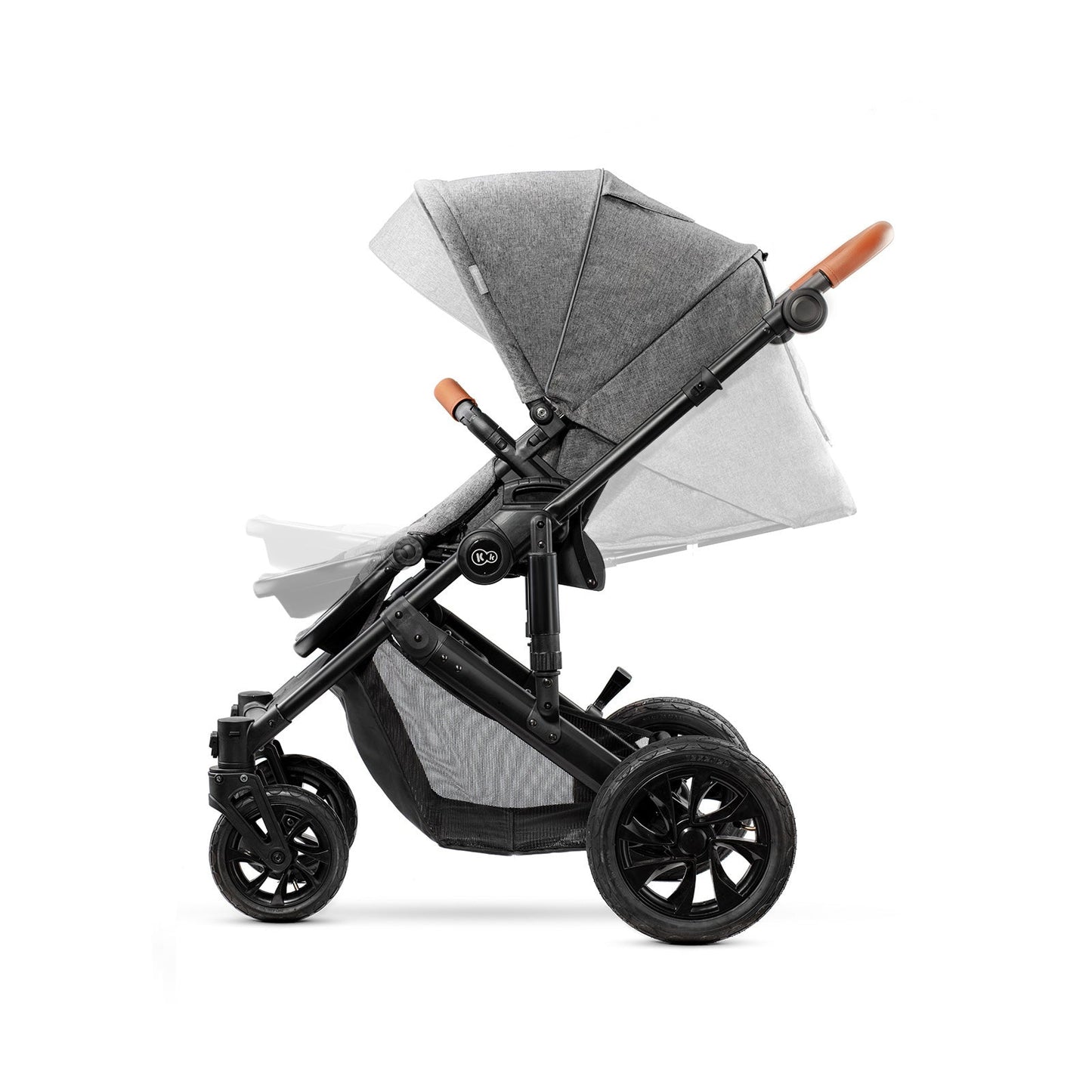 Kinderkraft Prime- 2-in-1 multifunctional deep stroller + bag with handles + changing table