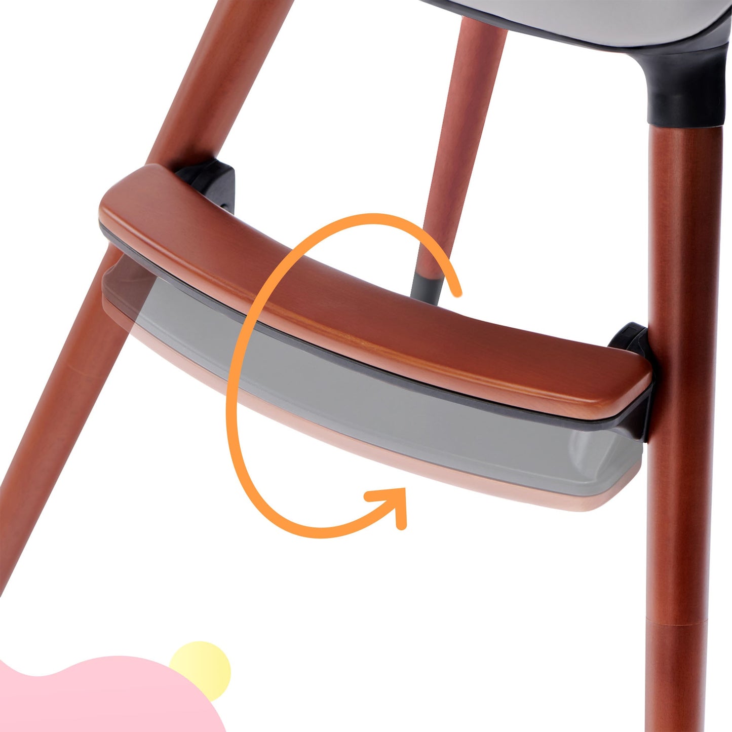 Kinderkraft FINIX 2-in-1 high chair