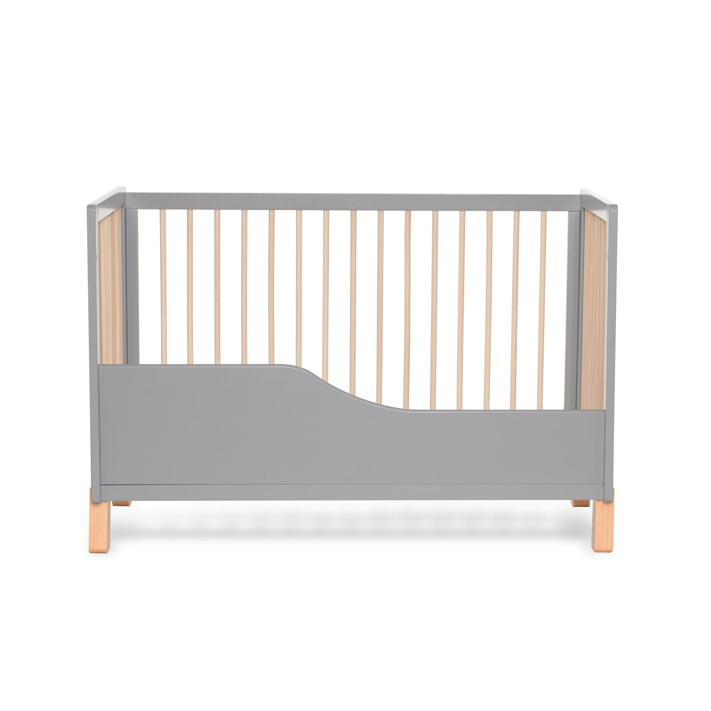 Kinderkraft LUNKY XL wooden cot