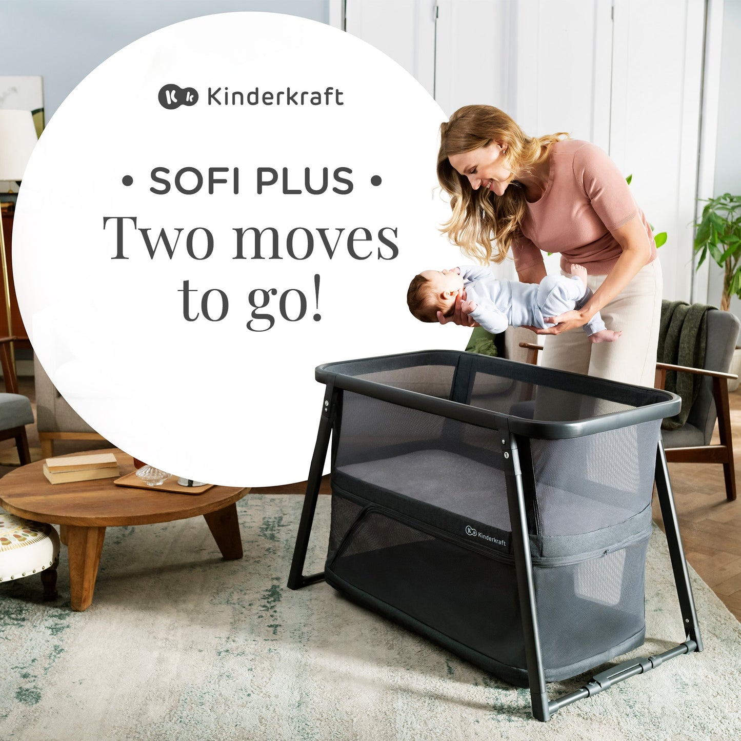 Kinderkraft Sofi Plus cot