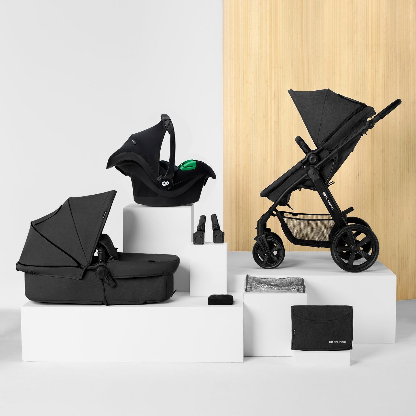 Kinderkraft Moov Ct 3-In-1 Pushchair