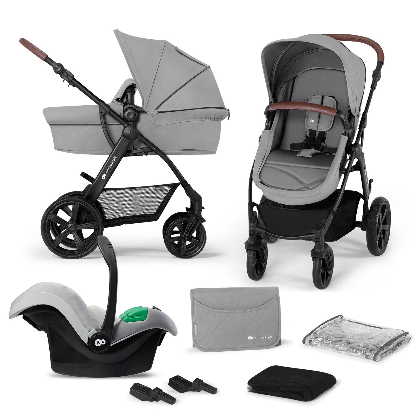 Kinderkraft Moov Ct 3-In-1 Pushchair