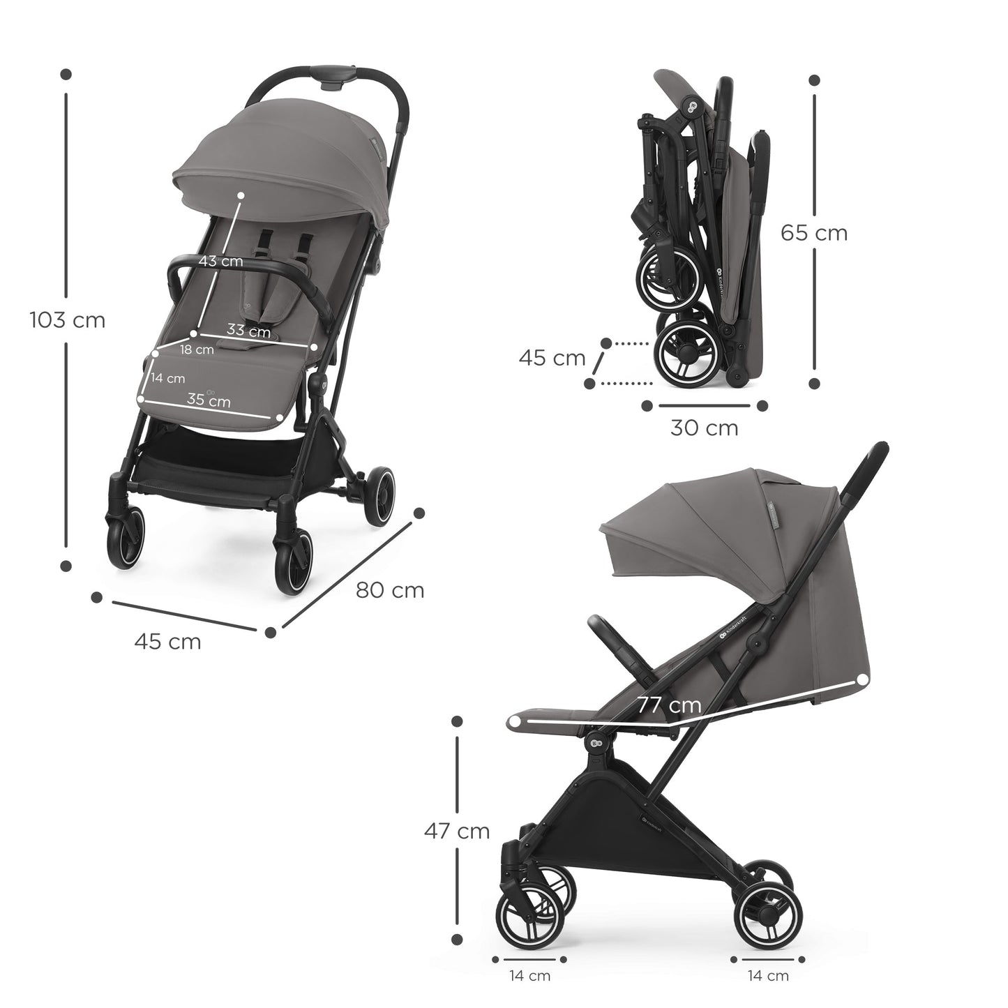 Kinderkraft INDY2 pushchair