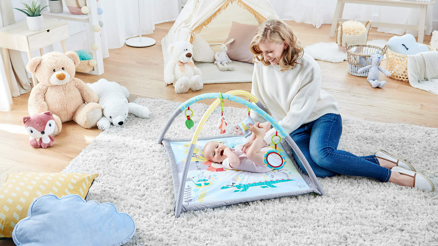 Kinderkraft Milyplay Interactive Educational Mat With Playpen Function