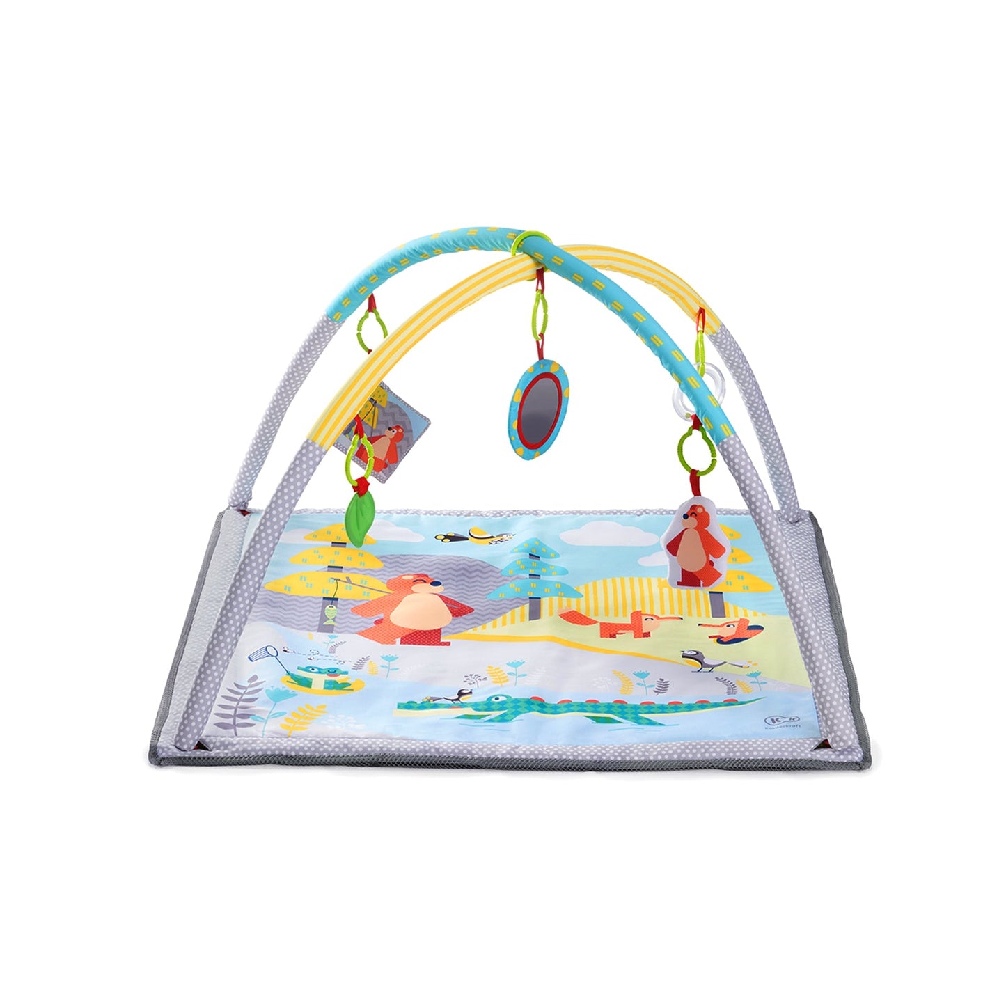 Kinderkraft Milyplay Interactive Educational Mat With Playpen Function