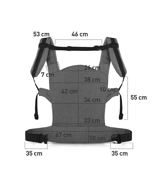 Kinderkraft Milo Ergonomic Baby Carrier