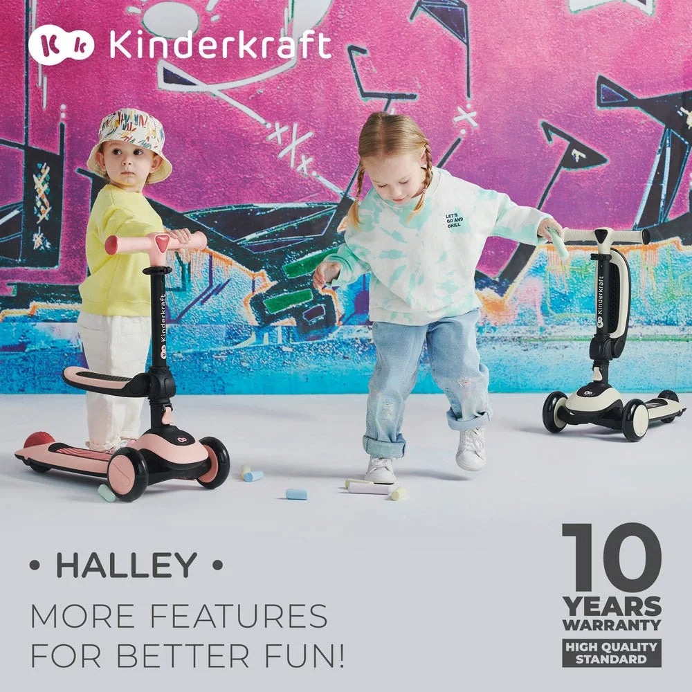 Kinderkraft Halley Balance Bike 2 In 1 – Bike And Scooter