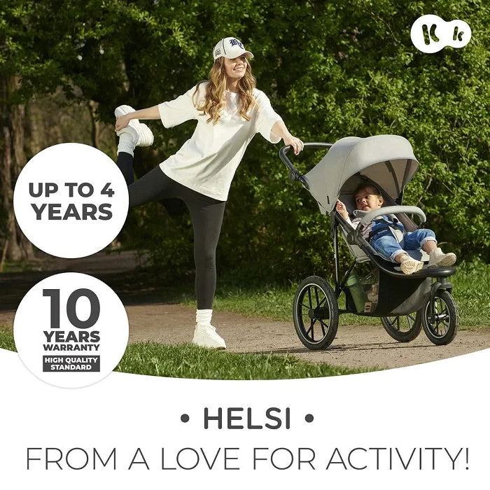 Kinderkraft Helsi Jogging Pushchair