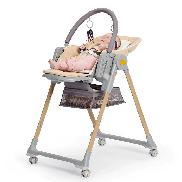 Kinderkraft 2-In-1 Lastree Bouncer And High Chair