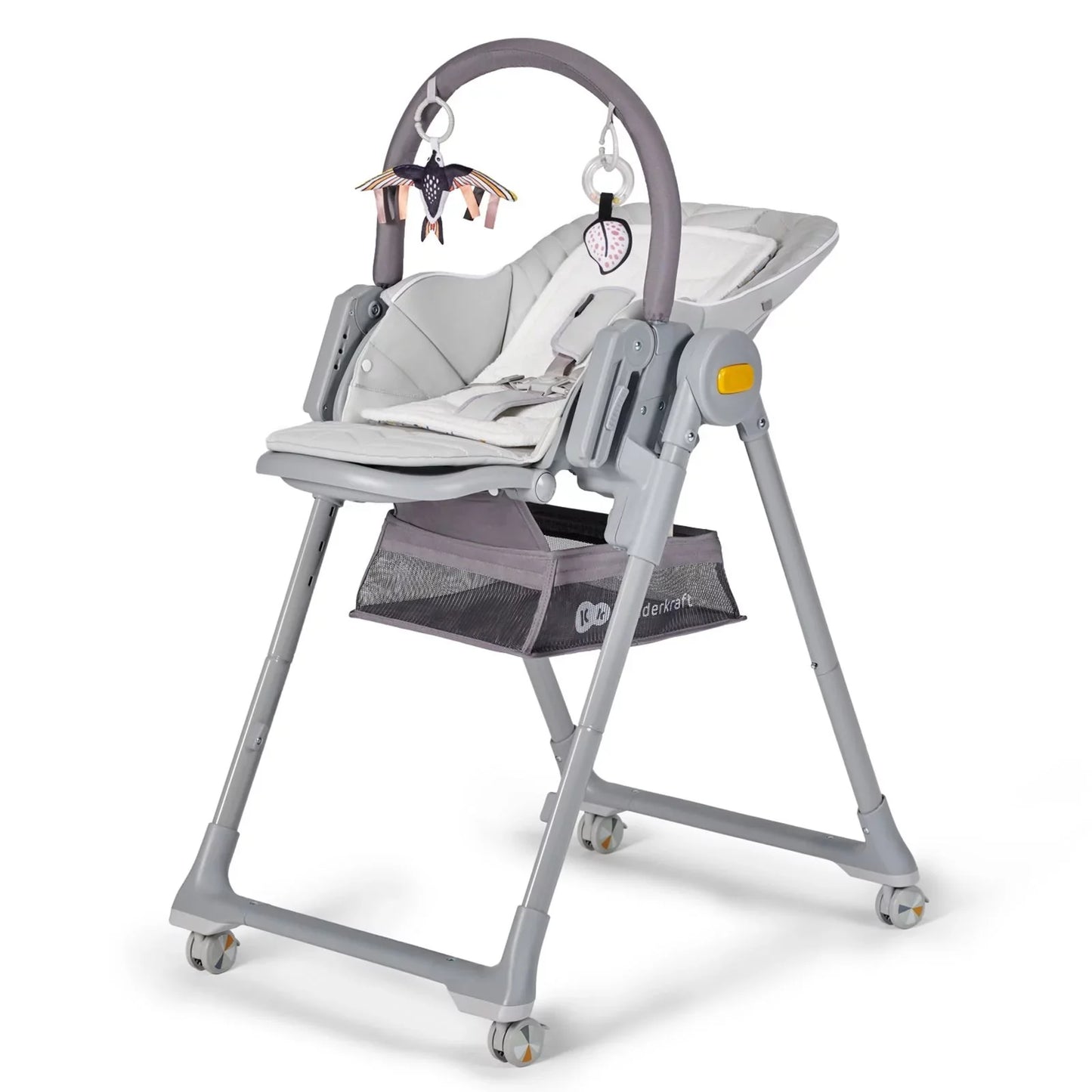 Kinderkraft 2-In-1 Lastree Bouncer And High Chair