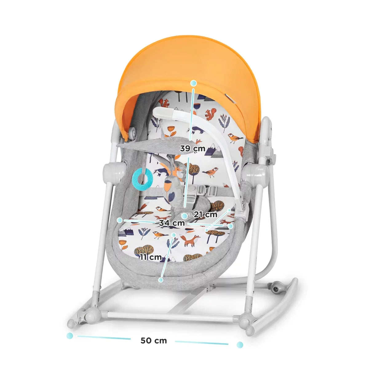 Kinderkraft 5-in-1 bouncer-rocker