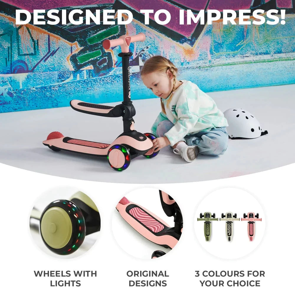 Kinderkraft Halley Balance Bike 2 In 1 – Bike And Scooter